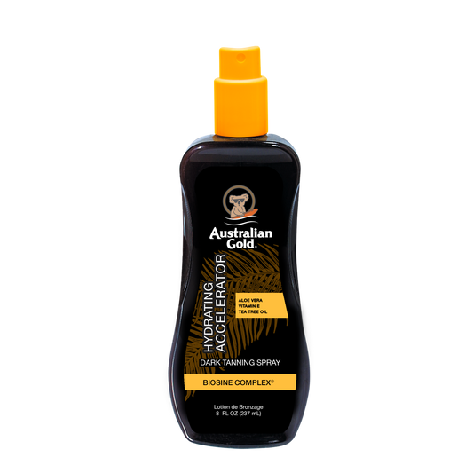 Australian Gold Accelerator Spray Gel With Bronzer 8oz