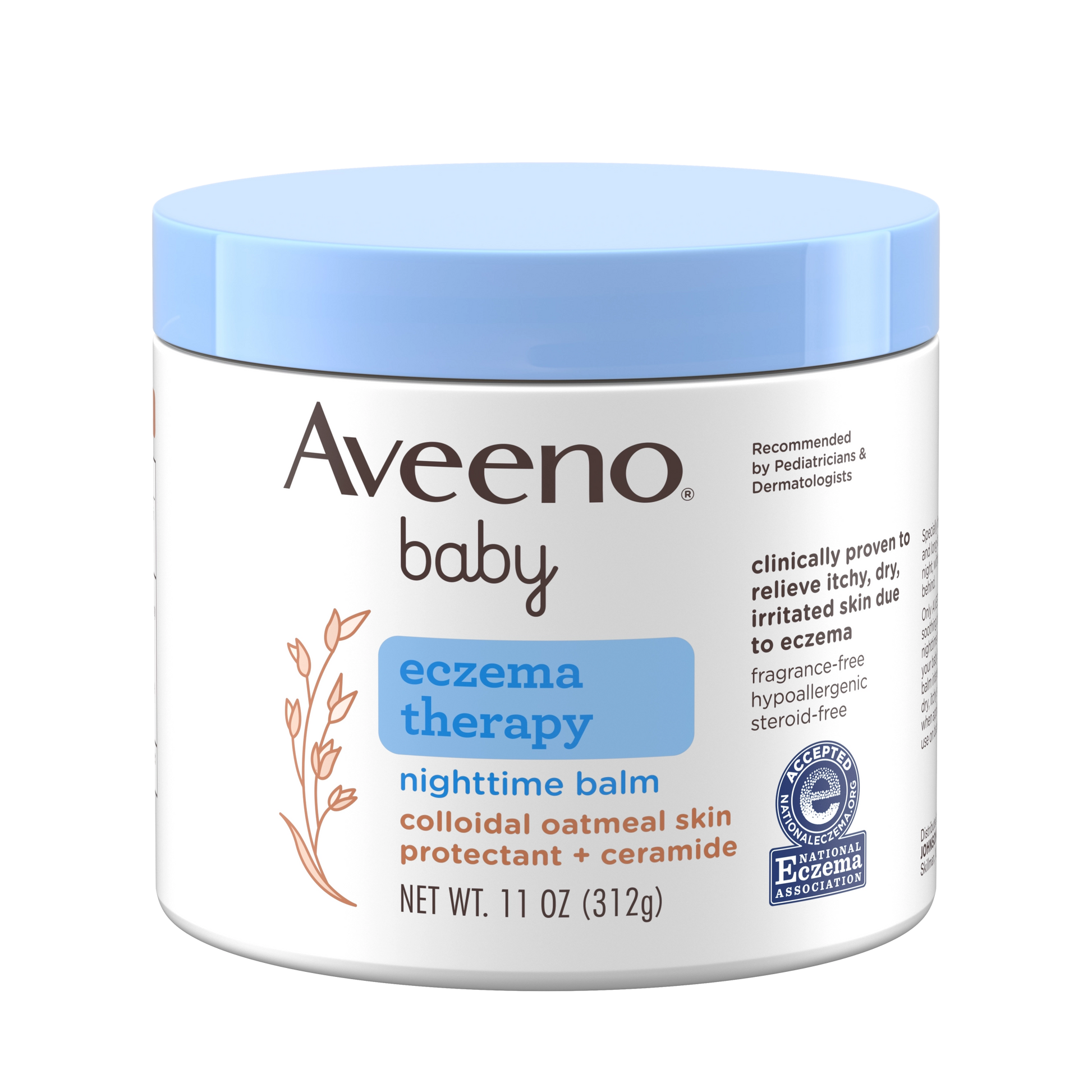 Aveeno Baby Eczema Therapy Moisturizing Cream 8oz Tube