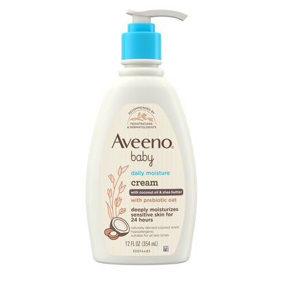 Aveeno Baby Wash & Shampoo Daily Moisture 12oz Sheabutter