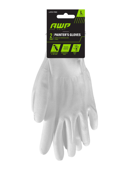 AWP Honeycomb Latex Work Gloves, Large