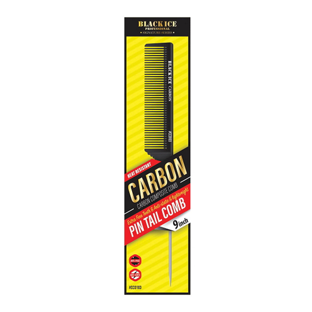 Kiss Red Comb Pin Tail Carbon Fiber (12in)