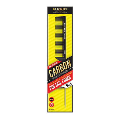 Kiss Red Comb Pin Tail Carbon Fiber (12in)