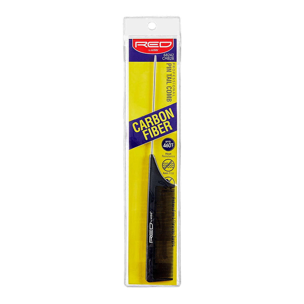 Kiss Red Comb Pin Tail Carbon Fiber (12in)