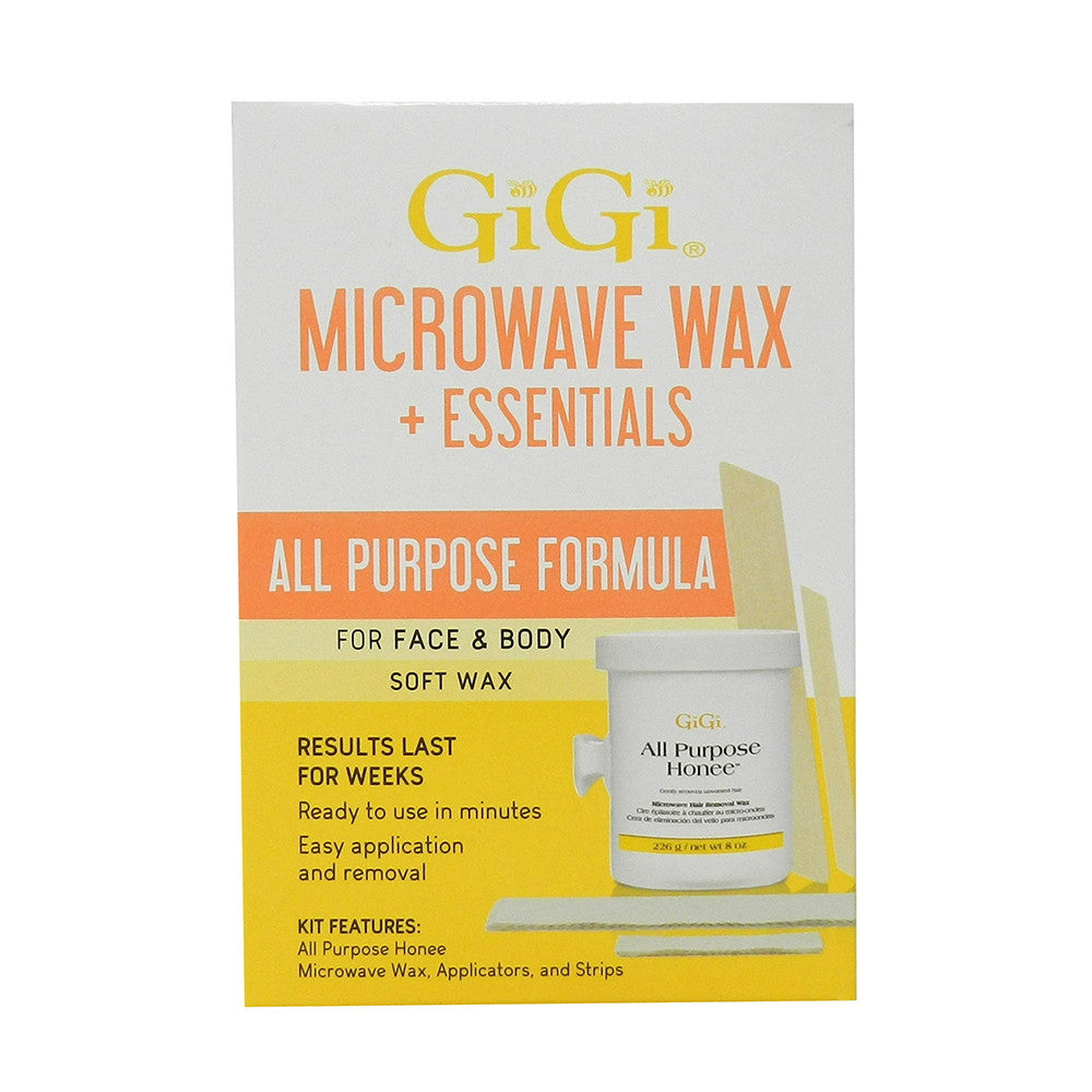 Gigi All Purpose Formula Microwave Wax + Essentials