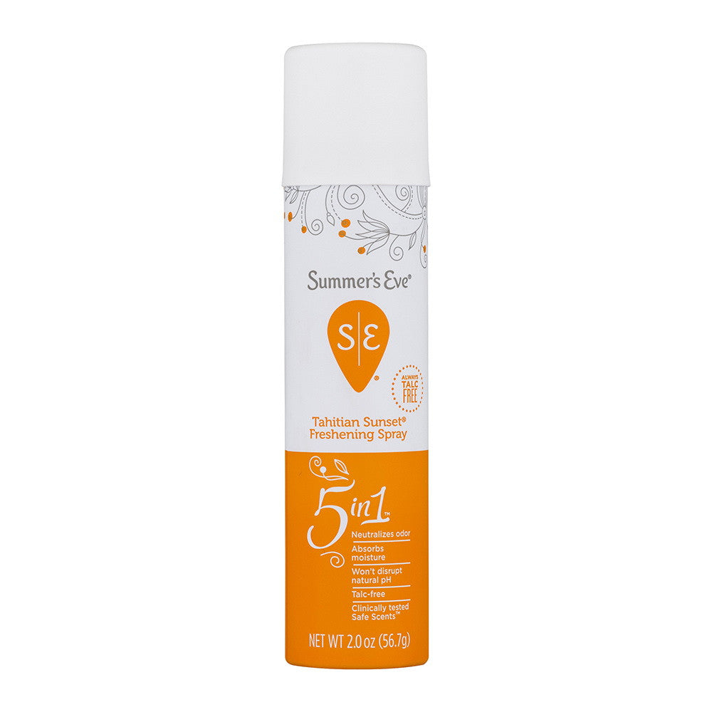 Summers Eve Freshening Spray 2oz Tahitian Sunset