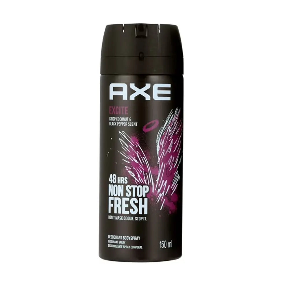 Axe Deodorant Body Spray Excite 5.1oz