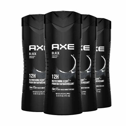 Axe Body Wash Black Frozen Pear & Cedarwood 12Hr 16oz
