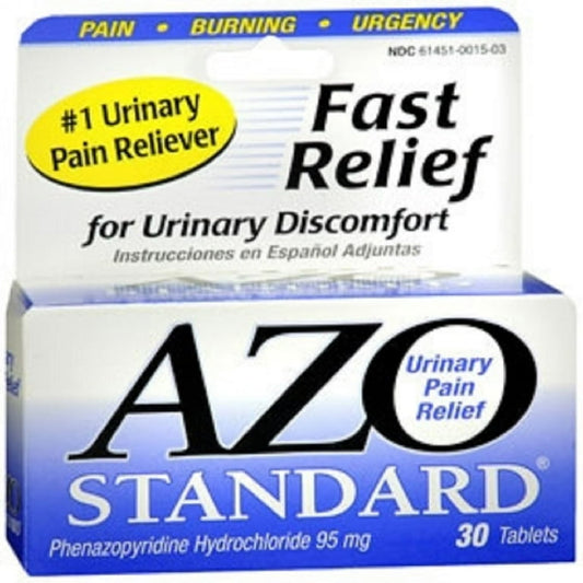 AZO URINARY PAIN RELEIF MAX STRNGTH 24CT