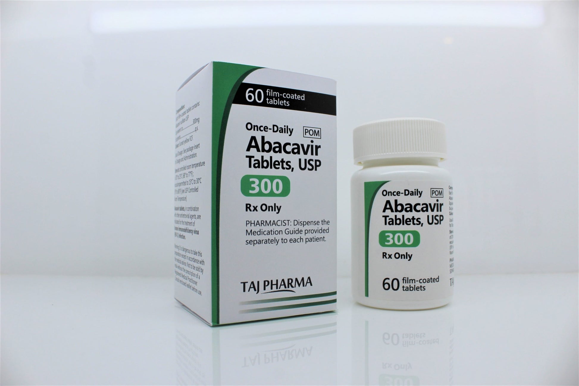 ABACAVIR TB 300MG 60 CPLT
