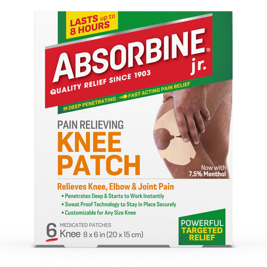 ABSORBINE JR KNEE AP 7.5% 6 PRLF