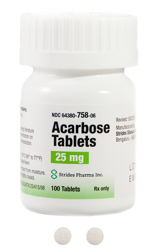 ACARBOSE TB 100MG 100