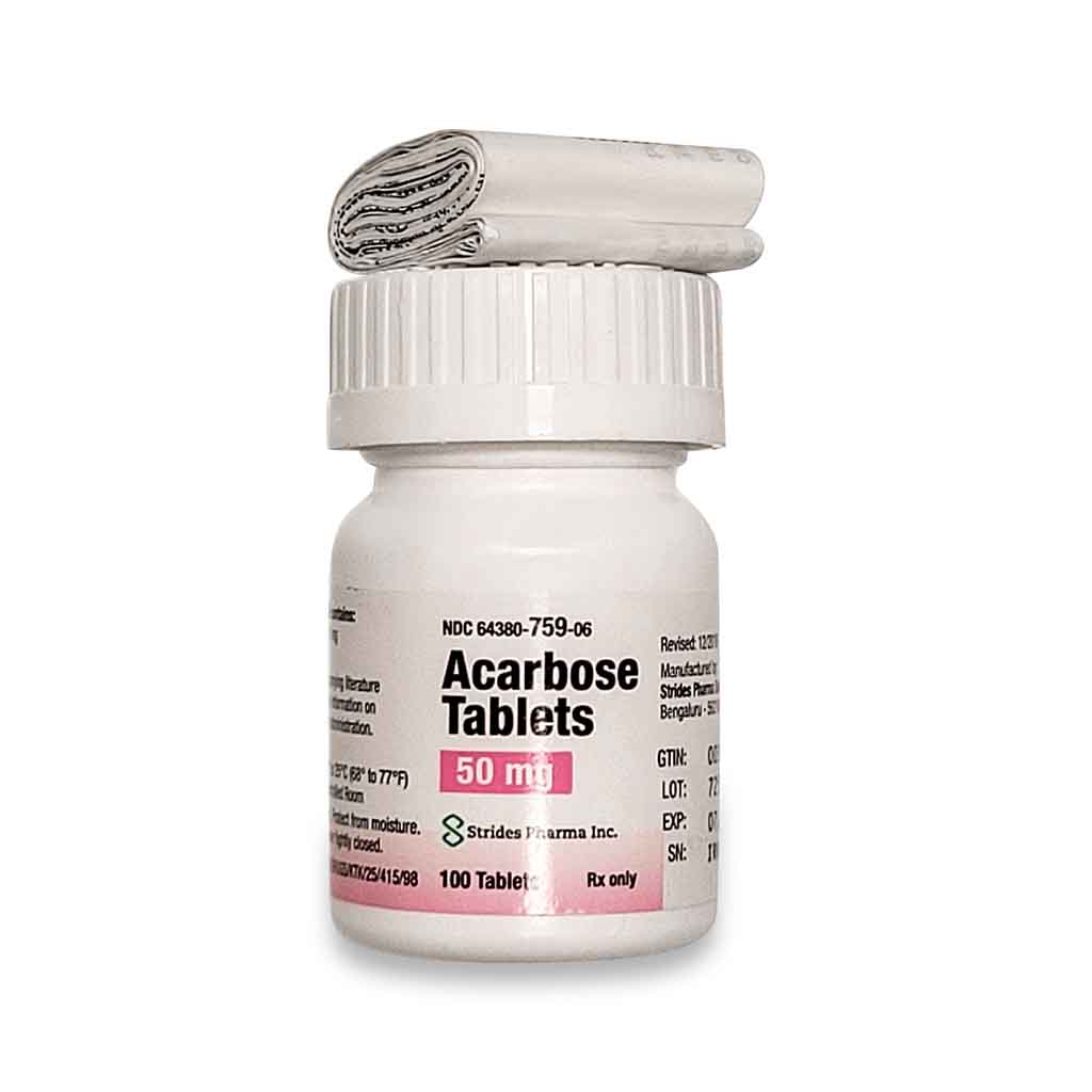 ACARBOSE TB 50MG 100