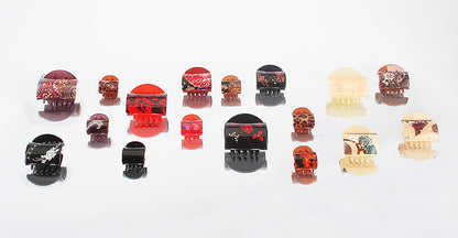 BASS BRUSHES LG HAIR CLIP,ASST COLORS