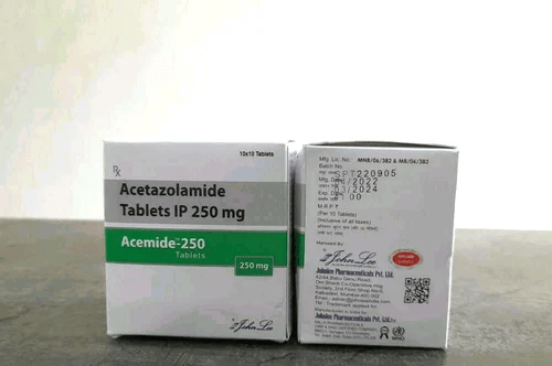 ACETAZOLAMIDE TB 250MG 100