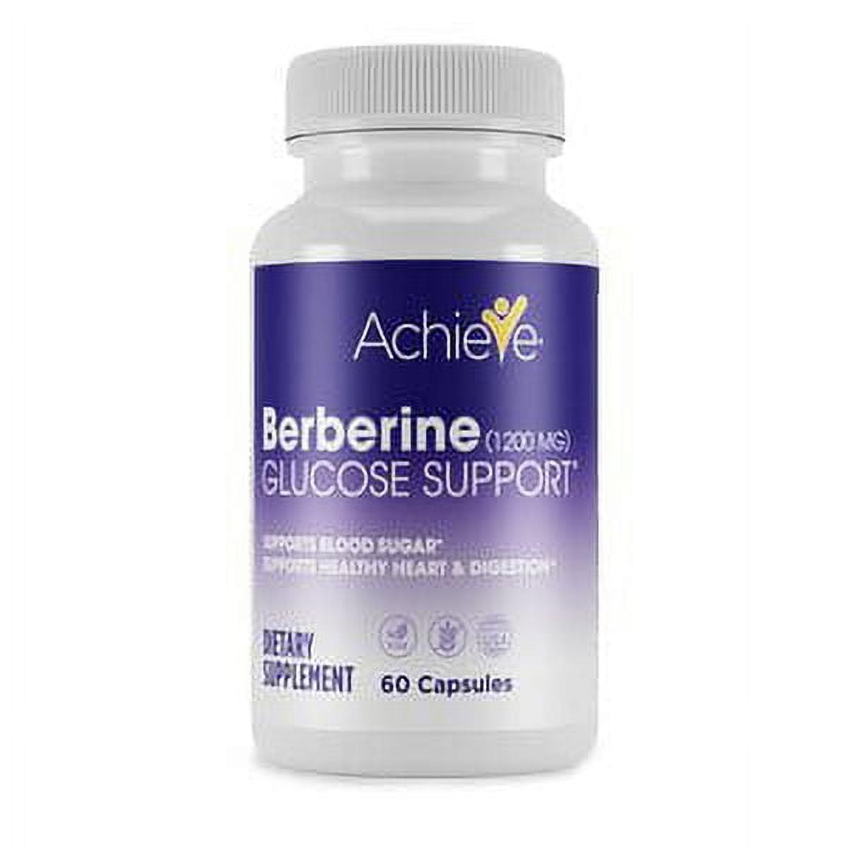 ACHIEVE BERBERINE GLUC SPT CP 60