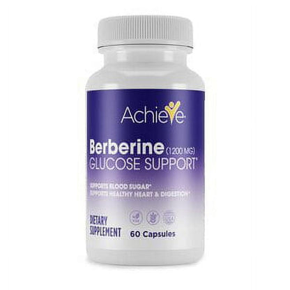 ACHIEVE BERBERINE GLUC SPT CP 60