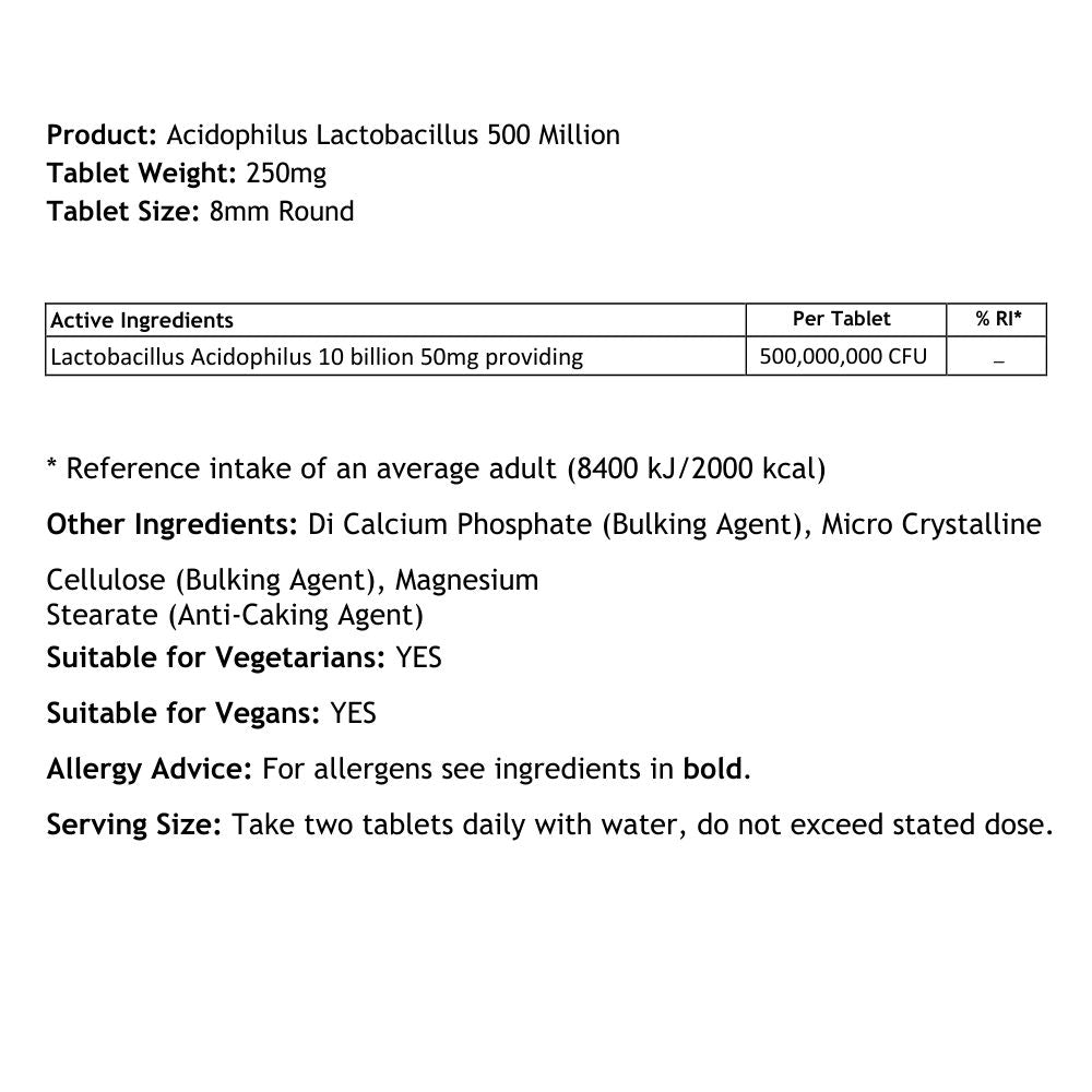 ACIDOPHILUS LACTO CP 5X10UD