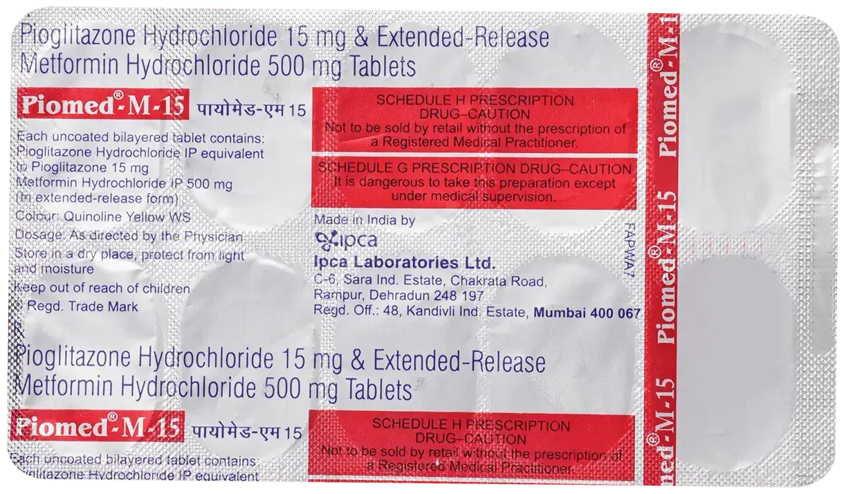ACTOPLUS MET TB 15-850MG 60