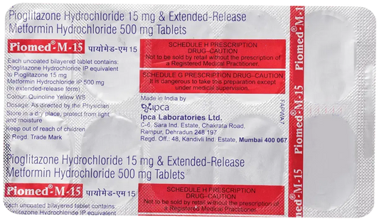 ACTOPLUS MET TB 15-850MG 60