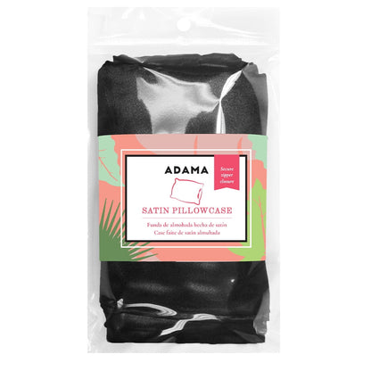 ADAMA SATIN PILLOWCASE BLACK