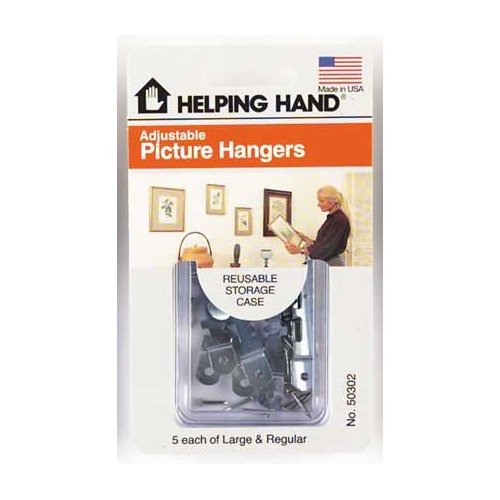 PICTURE HANGERS ADJUSTABLE