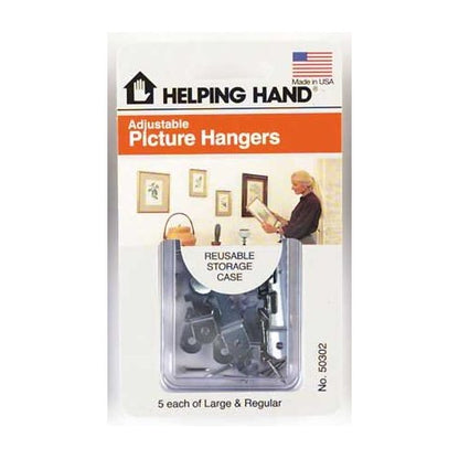 PICTURE HANGERS ADJUSTABLE