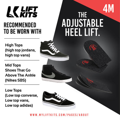 PEEL-AWAY HEEL LIFT