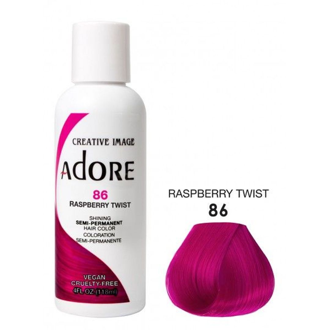 Adore Semi-Permanent Haircolor #086 Raspberry Twist 4oz