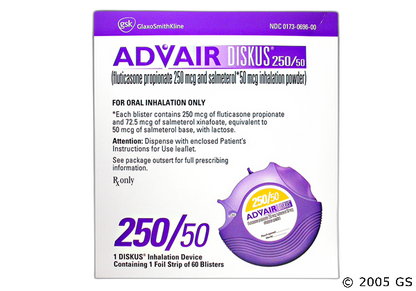 ADVAIR DISKUS IN 250-50MCG 60
