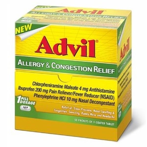Advil Allergy & Congestion Relief, 1 Tablet