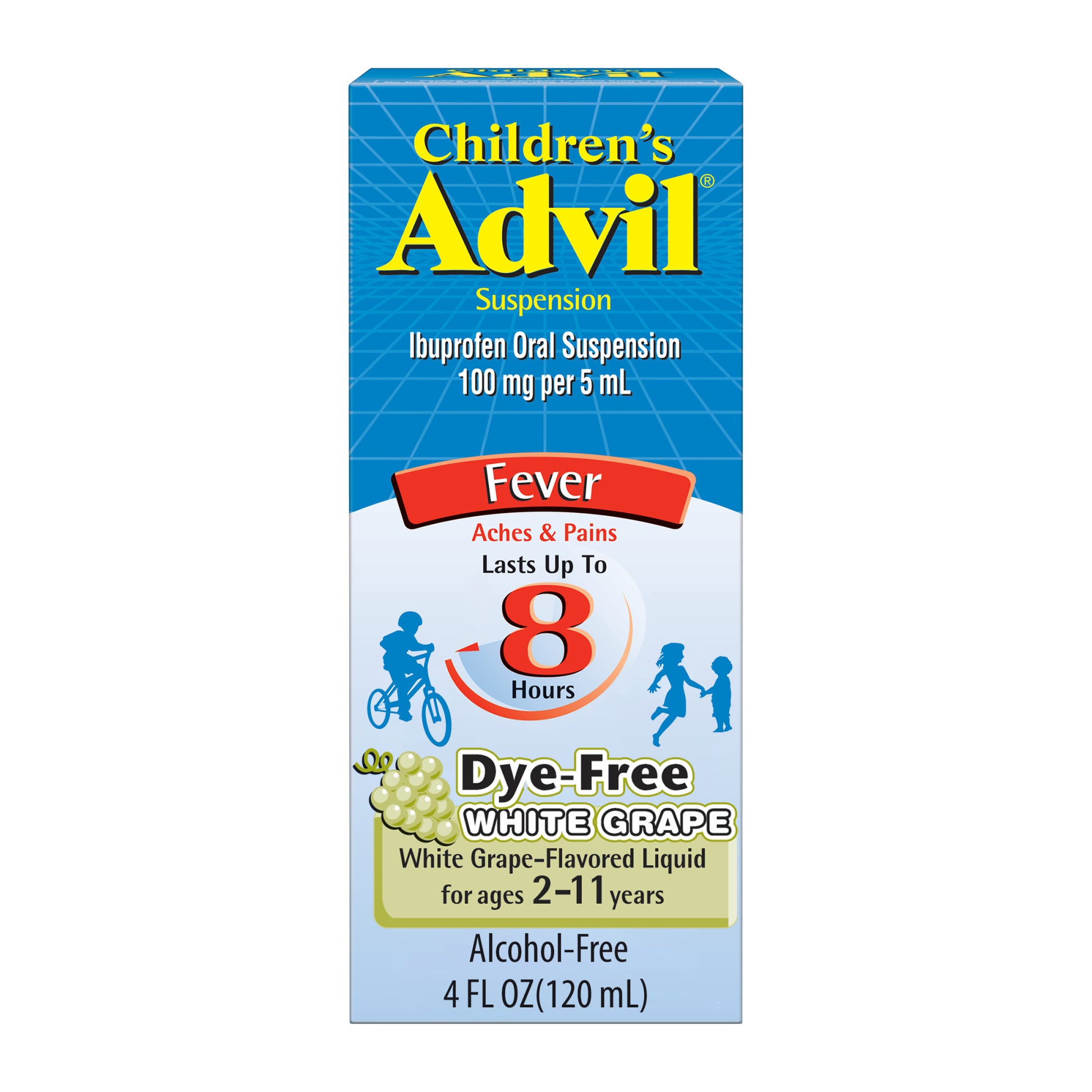 CHILD IBUPROFEN 200 MG SUS 100X10 ML UD