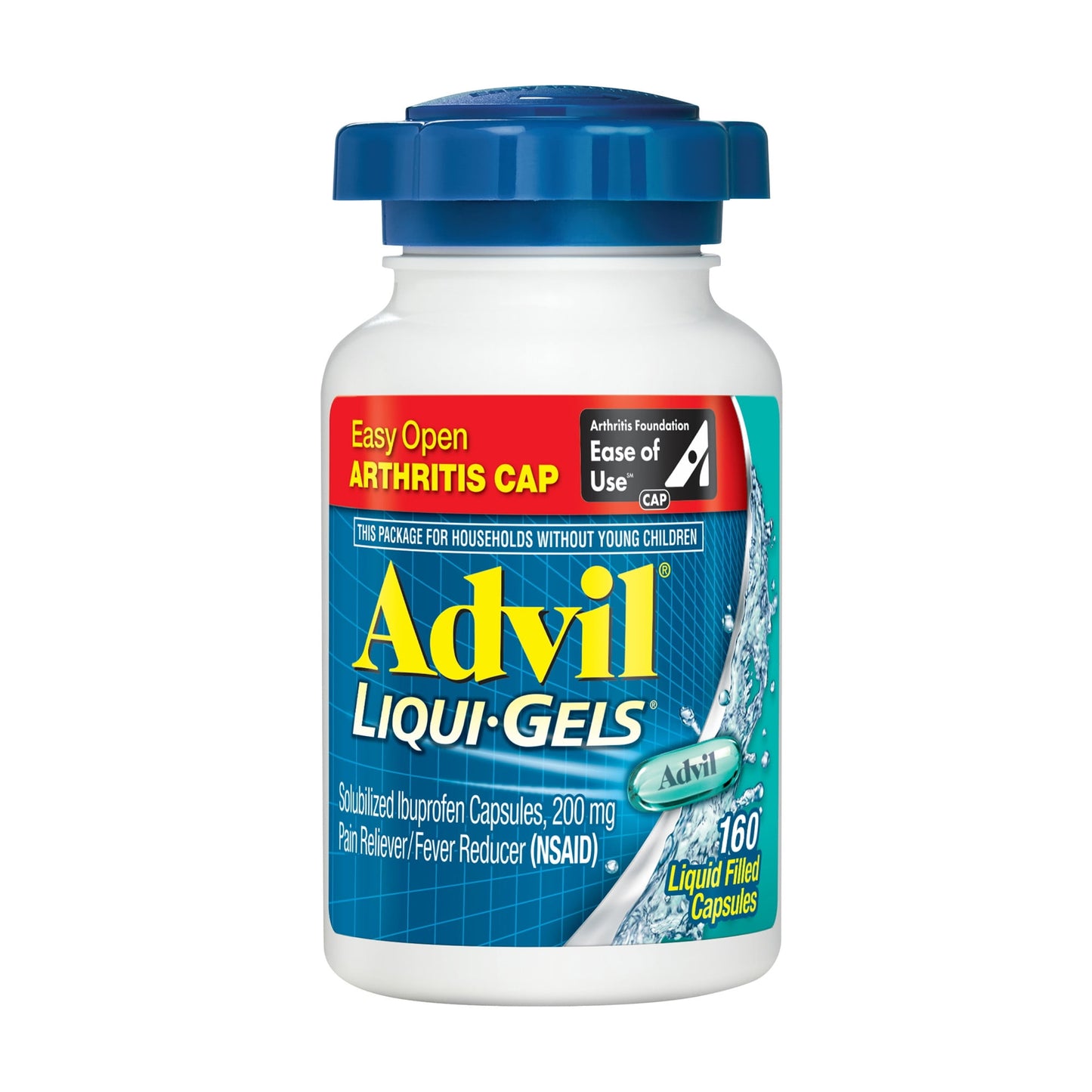 ADVIL GC 200MG 160 LQGL
