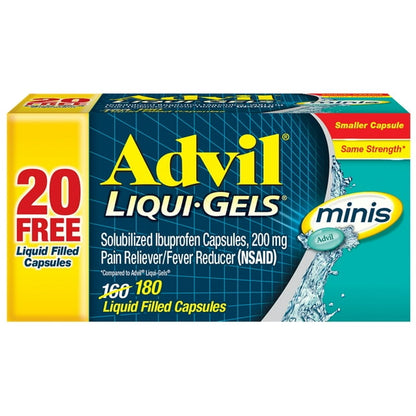 ADVIL LIQUI GEL MINI 200CT