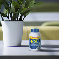 Advil Liqui-Gels Solubilized Ibuprofen Capsules, 4 Liquid Filled Tablets
