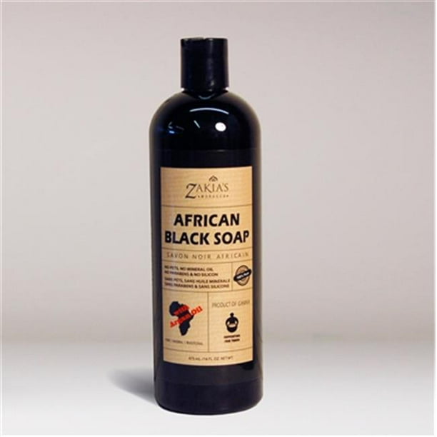 AFRICAN BLK LIQ SOAP W/TUME16.9