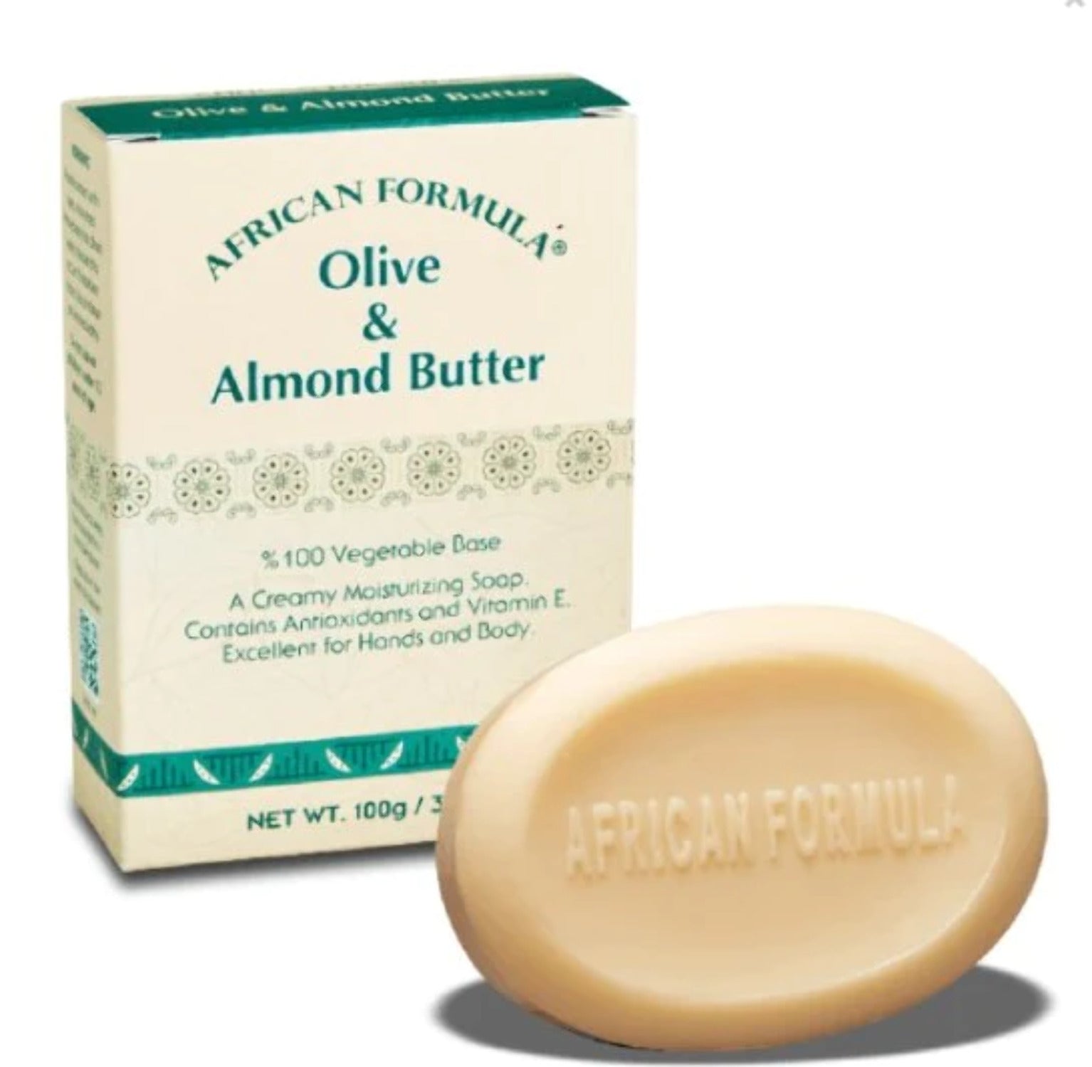 AFRICAN FORM OLIVE&ALMOND  3.5Z