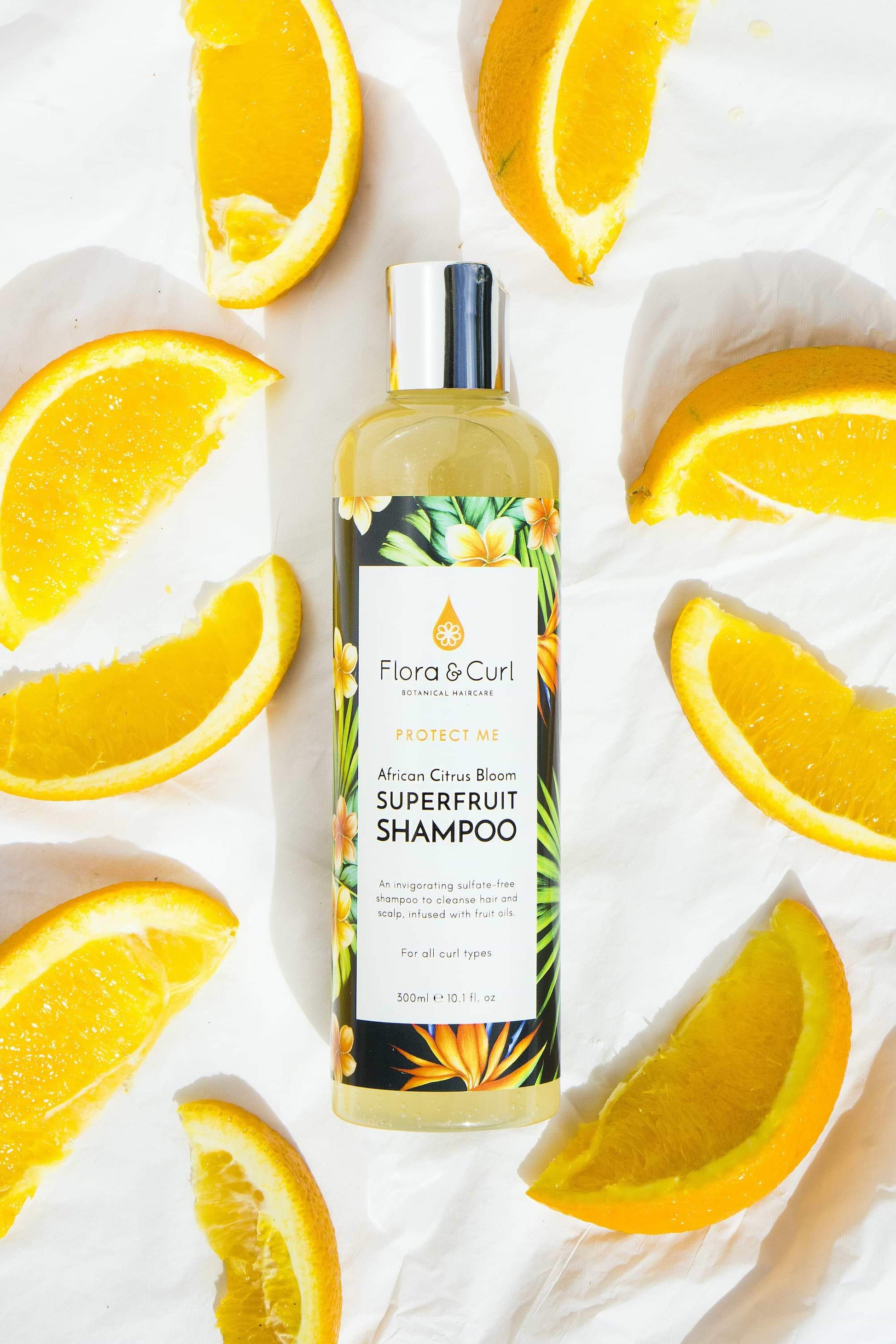FLORA&CURL CITRUS SHAMPOO 10.1Z