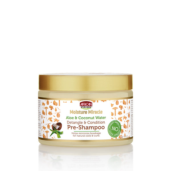 African Pride Shampoo Aloe And Coconut Water 12oz