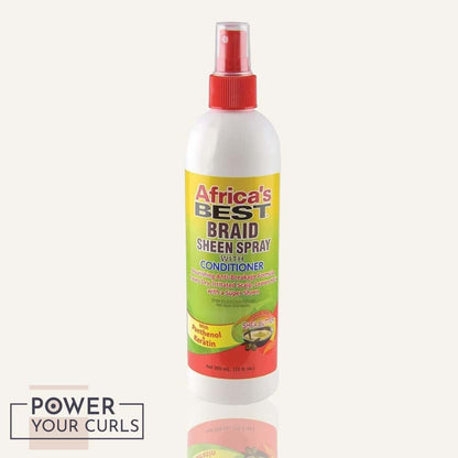 Africas Best Braid Sheen Spray With Conditioner 12oz