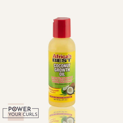 Africas Best Coconut Growth Oil 4oz