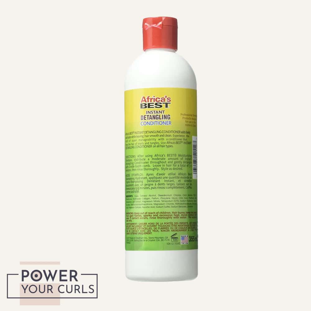 Africas Best Instant Detangling Conditioner 12oz
