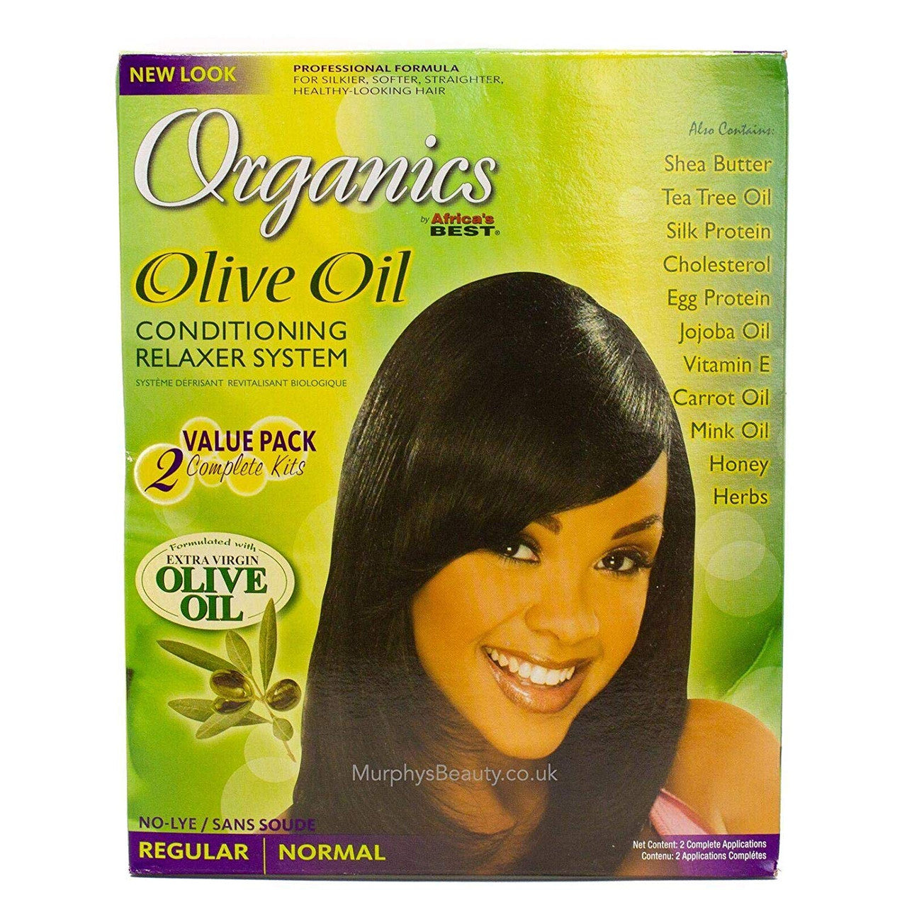 Africas Best Orig Olive Oil Relaxer Reg Value Pack
