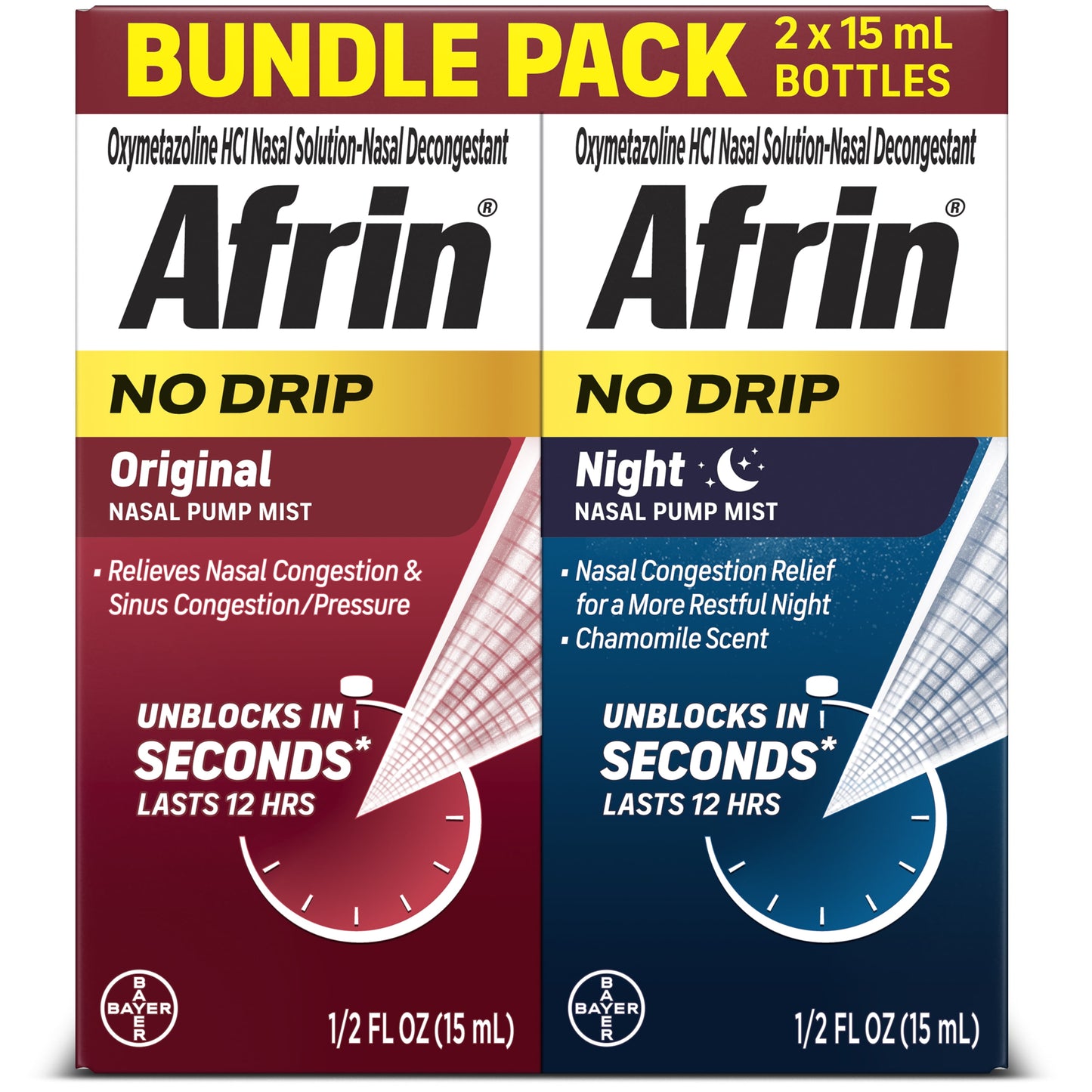 AFRIN NO DRIP ORIG SN 0.05% 15ML