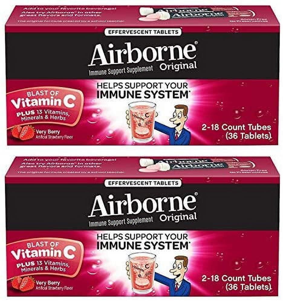 AIRBORNE CHEW BERRY 32CT