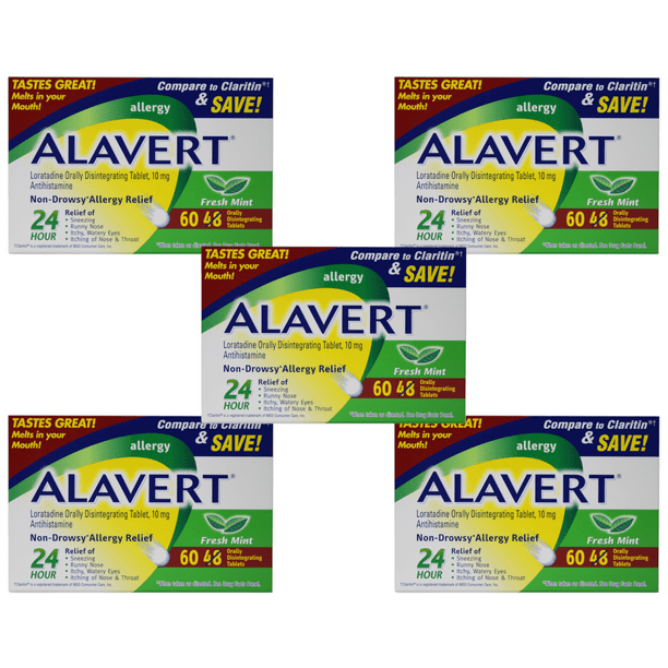 ALAVERT TD 10MG 60 CTS/B