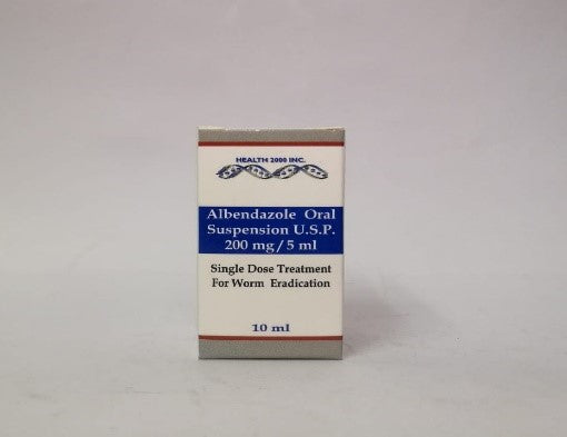 ALBENDAZOLE TB 200MG 2