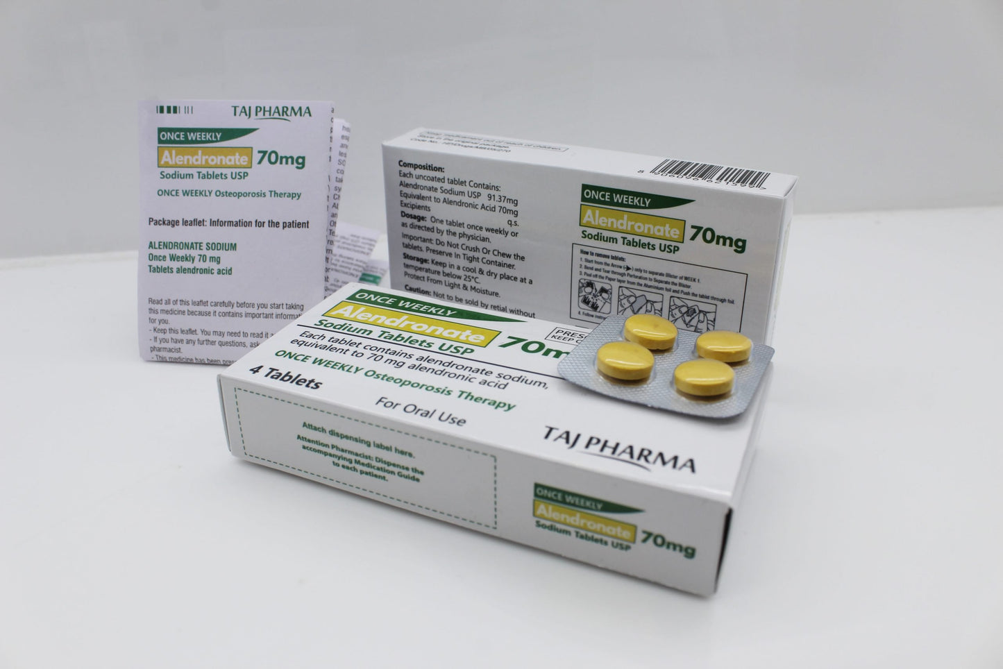 ALENDRONATE SODIUM TB 70MG 3X4UU