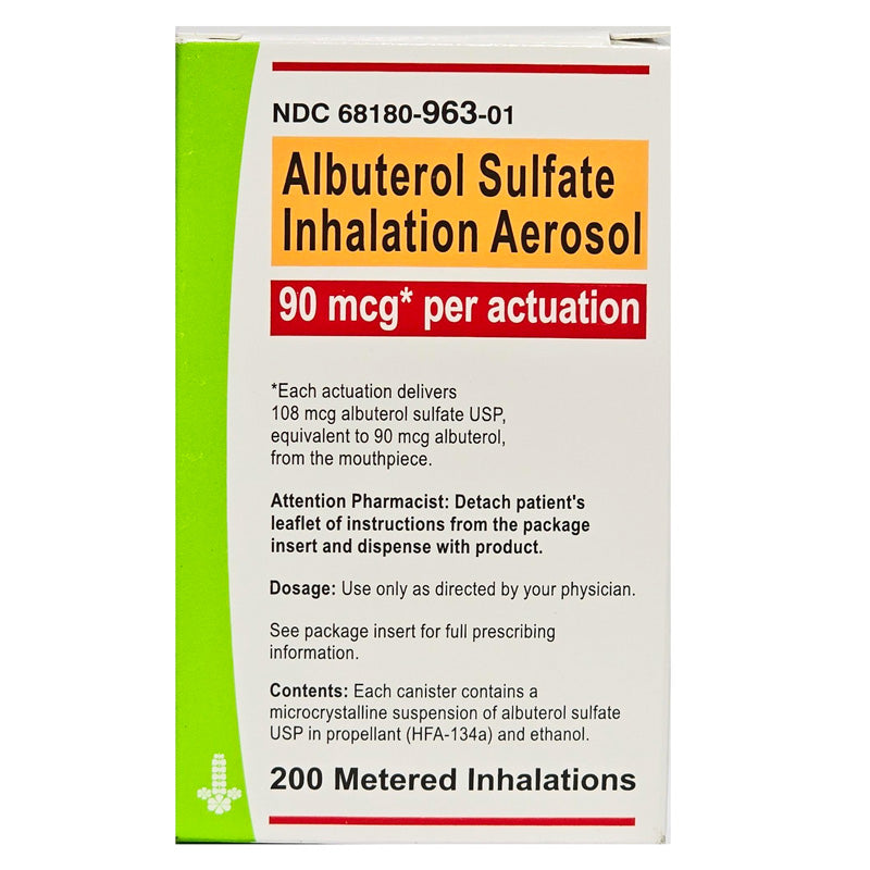 ALBUTEROL SULFATE IN 90MCG 6.7GM