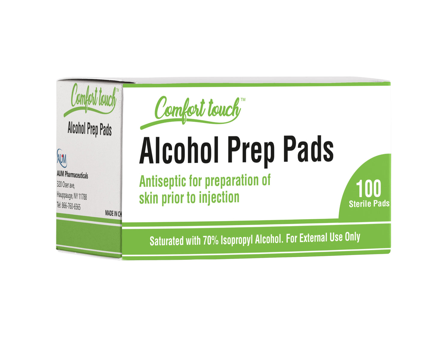 SURECOMFORT ALCOHOL PREP PADS 100CT