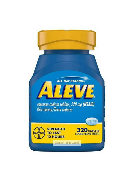 ALEVE 220MG 18PC FLOOR STAND DL